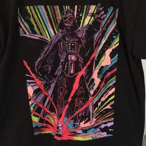 Star Wars Darth Vader Neon men’s large t-shirt
